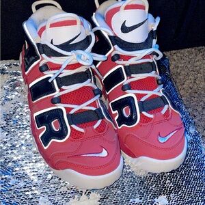 Nike Kids Red and Black Sneakers